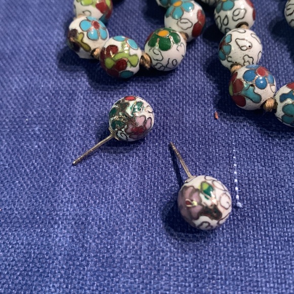 Cloisonné Jewelry Set!  Beautiful gift or self care! - Picture 3 of 3
